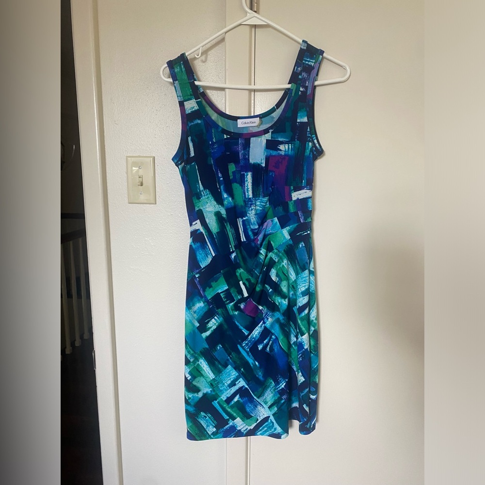 Abstract stretchy Calvin klein Dress
